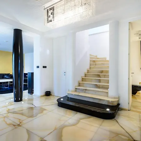 Grande, Modernist Exterior, Fendi Interior, Special House Overlooking Sea